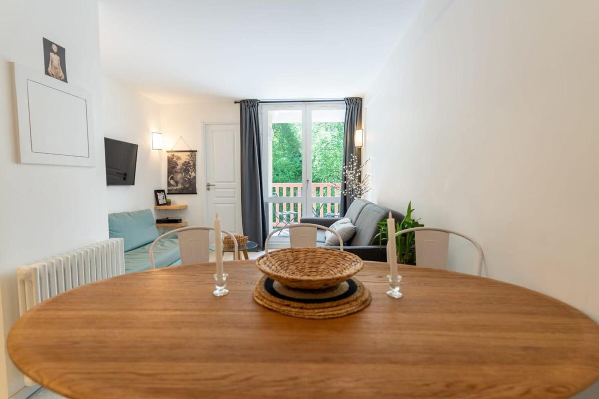 Beautiful Flat With Swimming Pool Tennis Court And Private Car Parking 109 Le Touquet Exterior photo