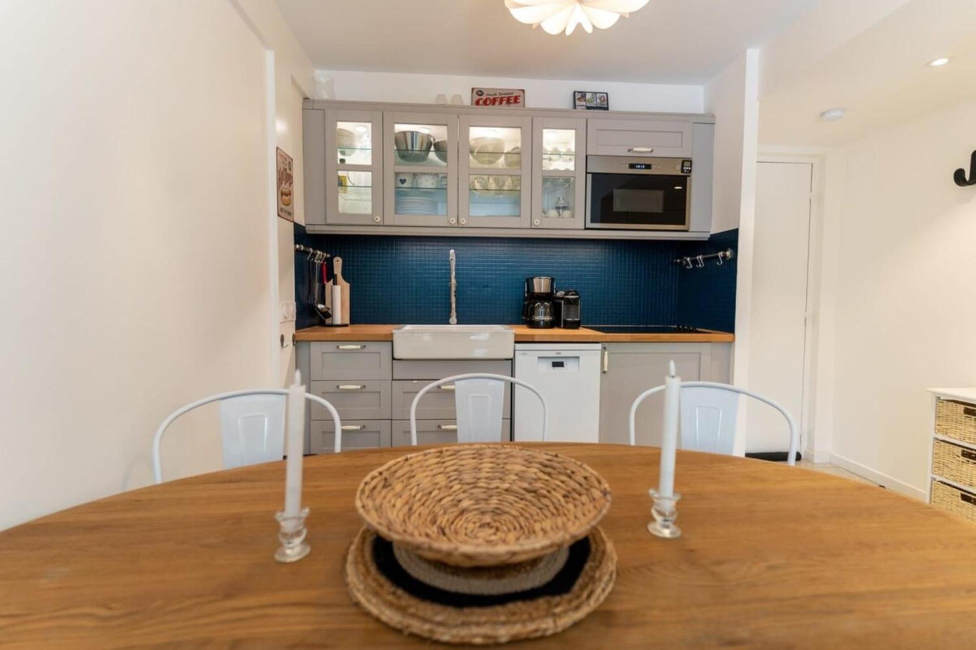 Beautiful Flat With Swimming Pool Tennis Court And Private Car Parking 109 Le Touquet Exterior photo
