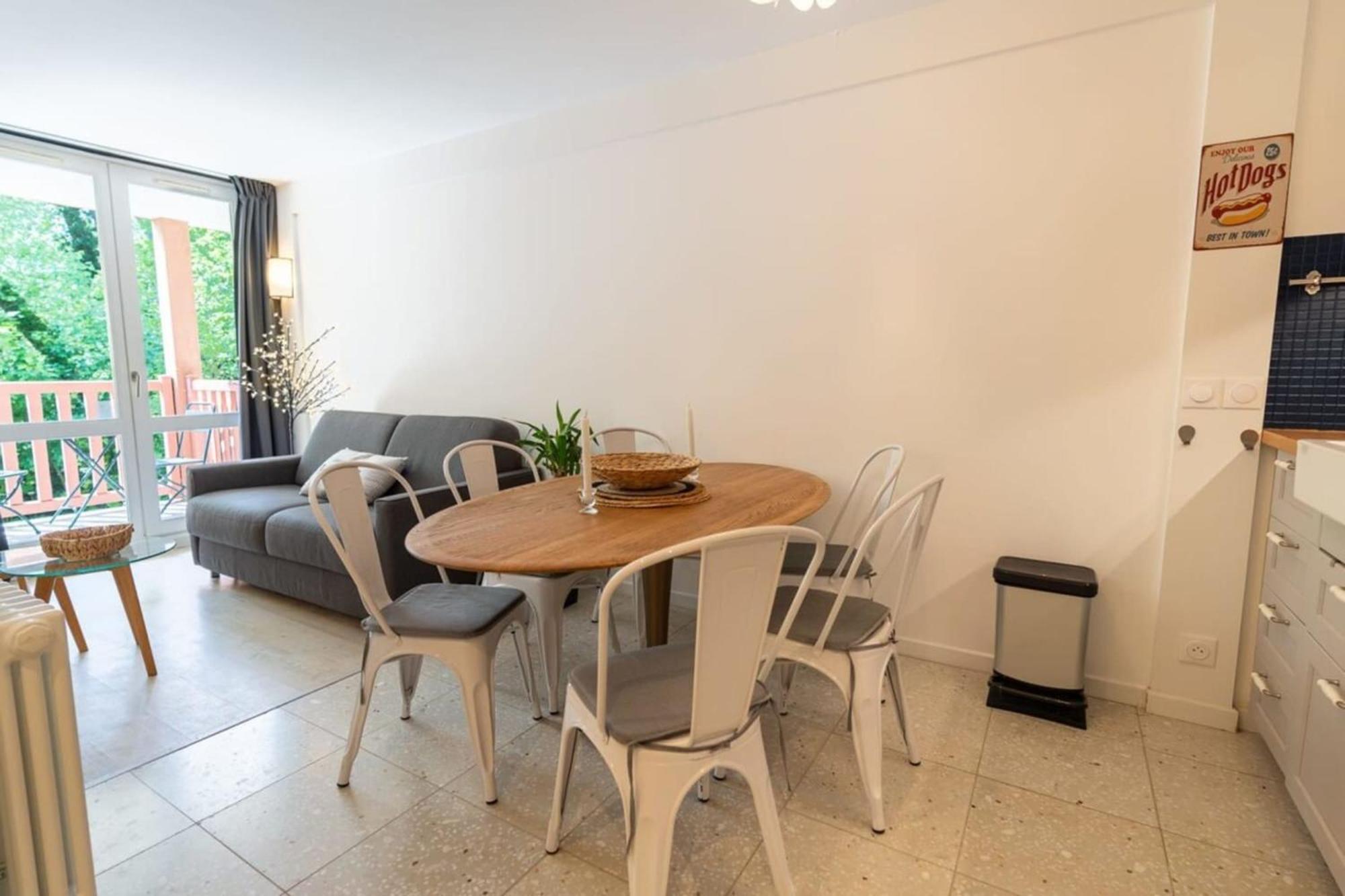 Beautiful Flat With Swimming Pool Tennis Court And Private Car Parking 109 Le Touquet Exterior photo